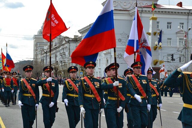 Парад Победы в Чите