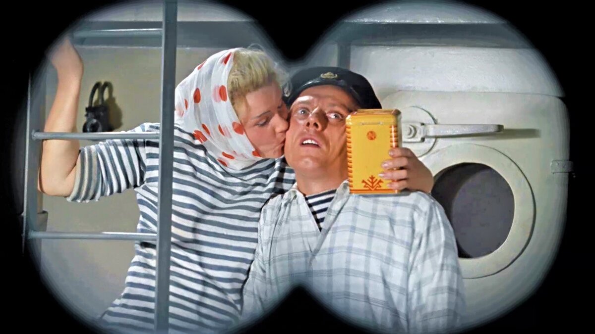 Кадр из советского фильма