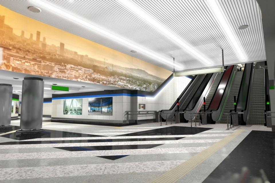 Новая станция метро