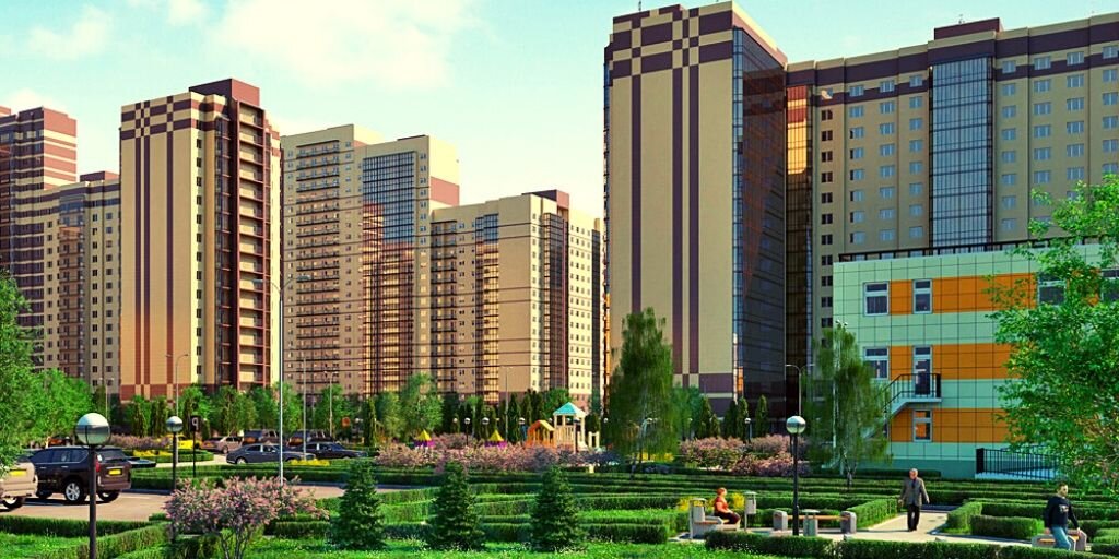 Московская область, город Реутов, микрорайон Новокосино-2