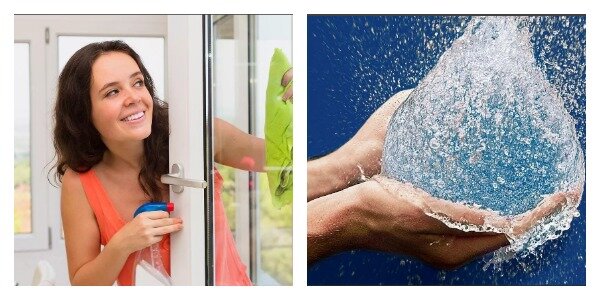 Моем окна и смягчаем воду