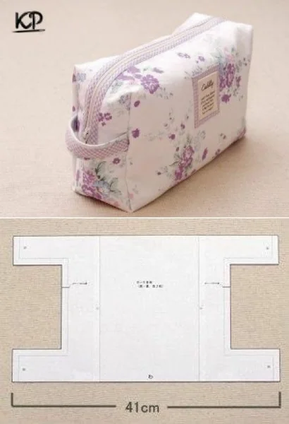 Как сшить двухстороннюю панаму? Cosmetic bag pattern, Bag patterns to sew, Handb