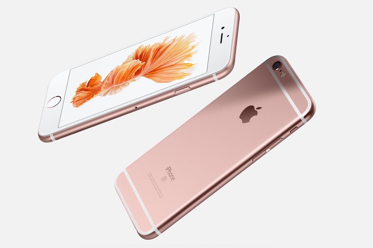 IPhone 6s в цвете розовое золото 