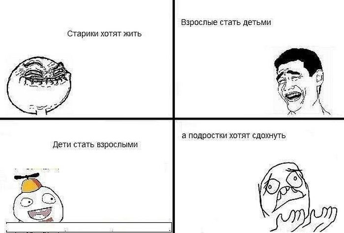 Мемы читать без картинок