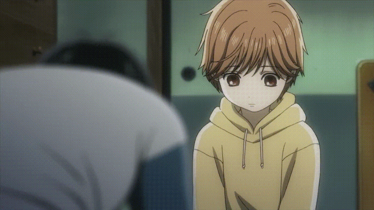 Видеофрагмент из аниме "Яркая Тихая", 1 сезон, 1 серия