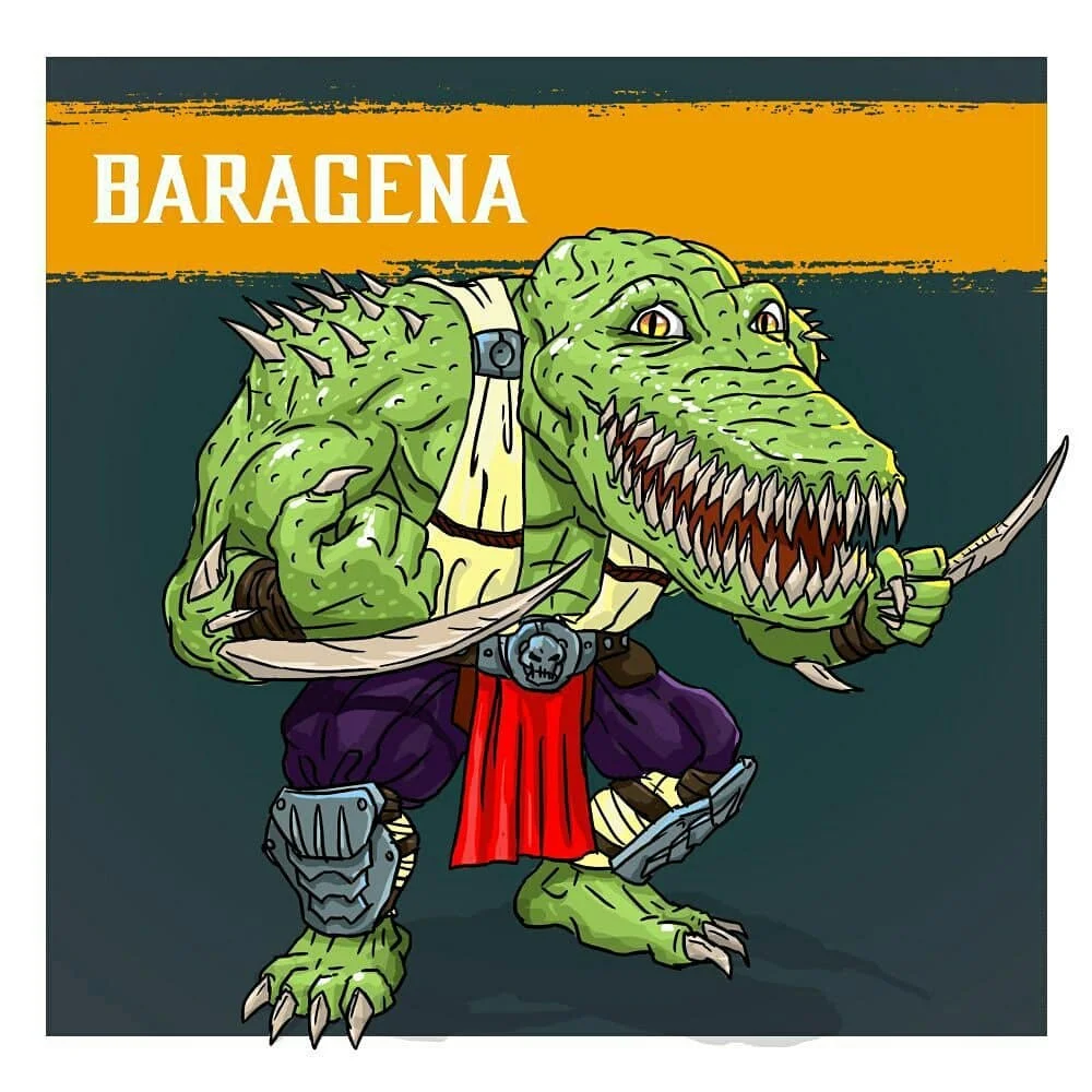 Крокодил Гена и Барака