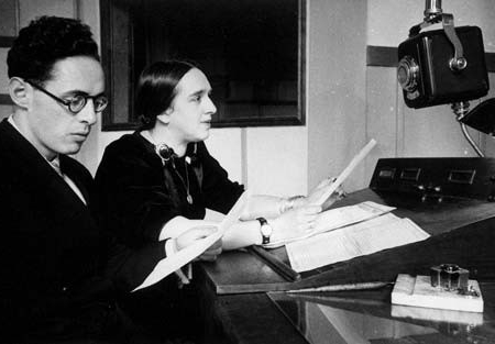 Диктор Всесоюзного Радио Юрий Левитан