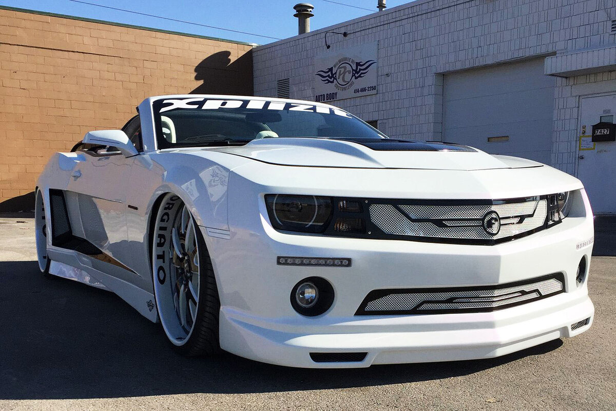 Chevrolet Camaro Forgiato White