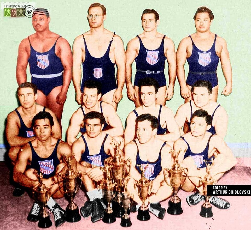 1947 г. Команда США