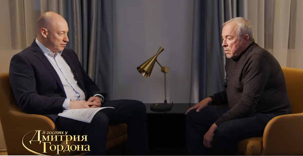 Кадр из интервью