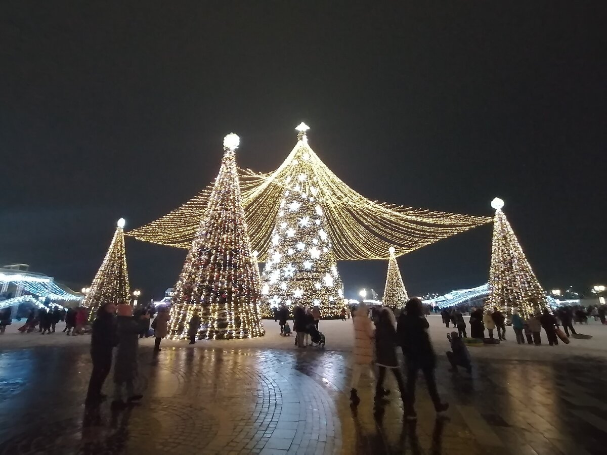 парк патриот москва зимой