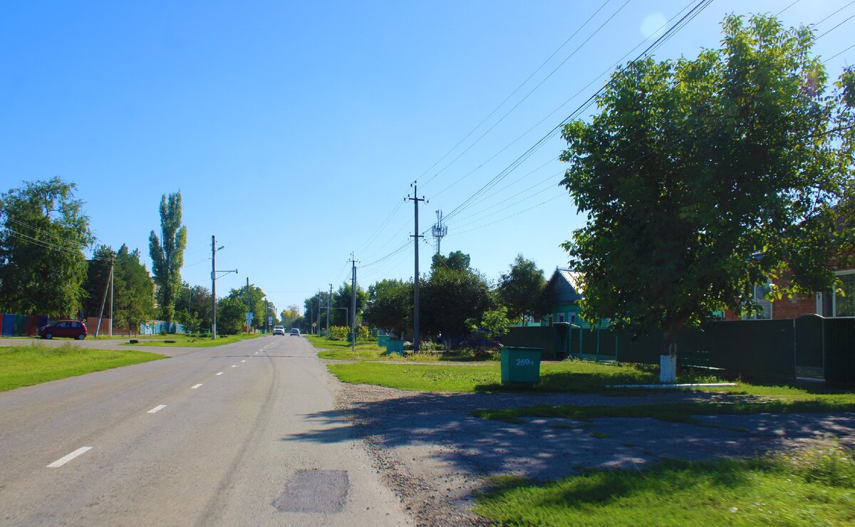 Первый раз в жизни побывала в Краснодарской станице (Старощербиновская),  теперь хочу сюда переехать жить | Под зонтиком | Дзен