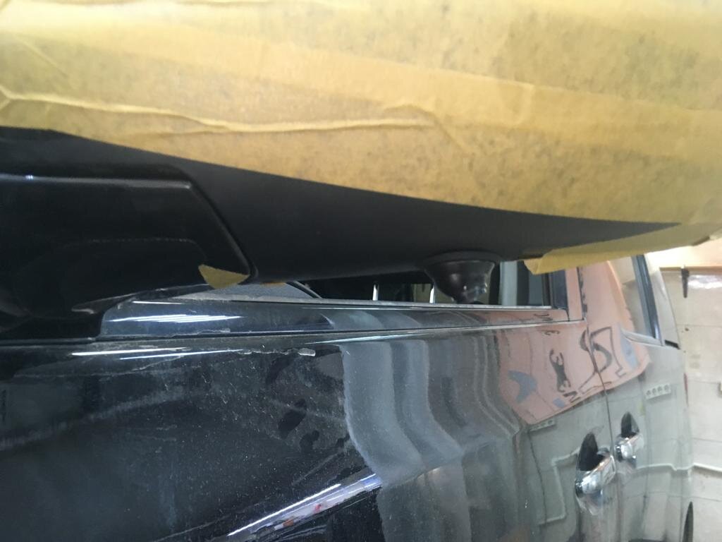 Установка системы кругового обзора на TOYOTA ALPHARD 2013 