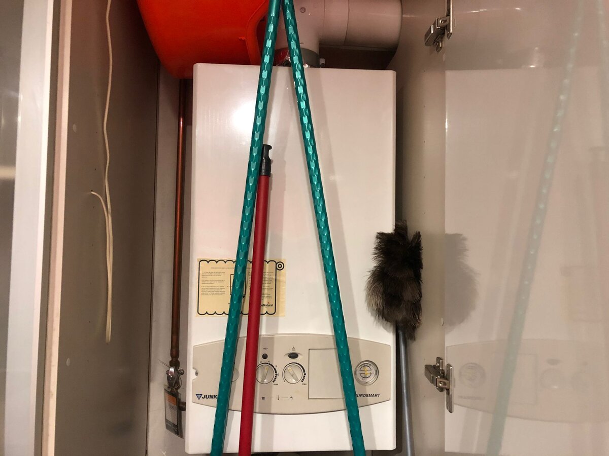 Фото: Газовое отопление. Фото дочери.