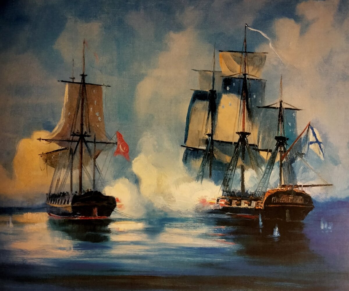 28 января (9 февраля) 1829 года - линейный корабль «Царь Константин» во время крейсерства у острова Крит захватил египетский 26-пушечный корвет «Львица» и турецкий 14-пушечный бриг «Кандия»