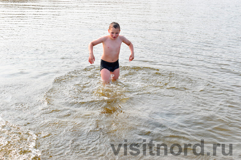 И водичка отличная, и это, опять же река, а не озеро!