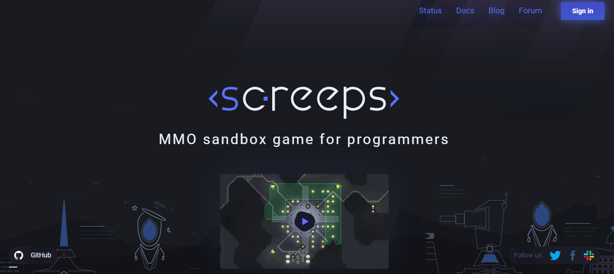 Программирование своей игры. Screeps