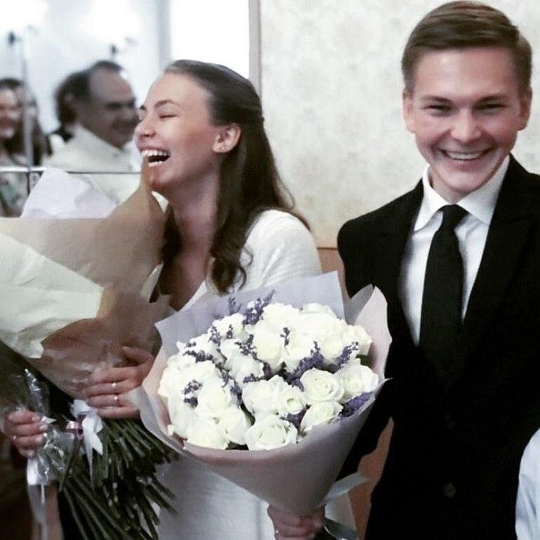 Единственное фото со свадьбы Михаила и Дарьи, опубликованное в её Инстаграмме