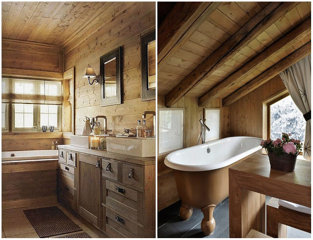 Создаем ванную комнату в деревянном доме