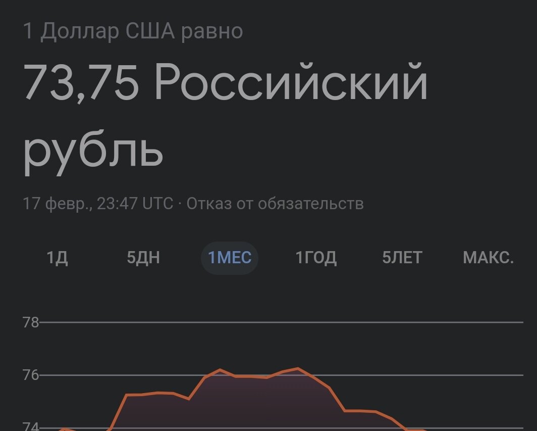 Будет ли доллар ниже отметки 60