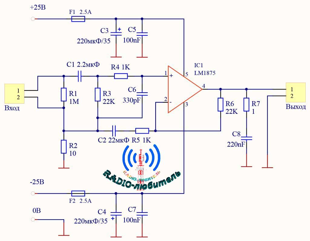 Lm239 схема включения