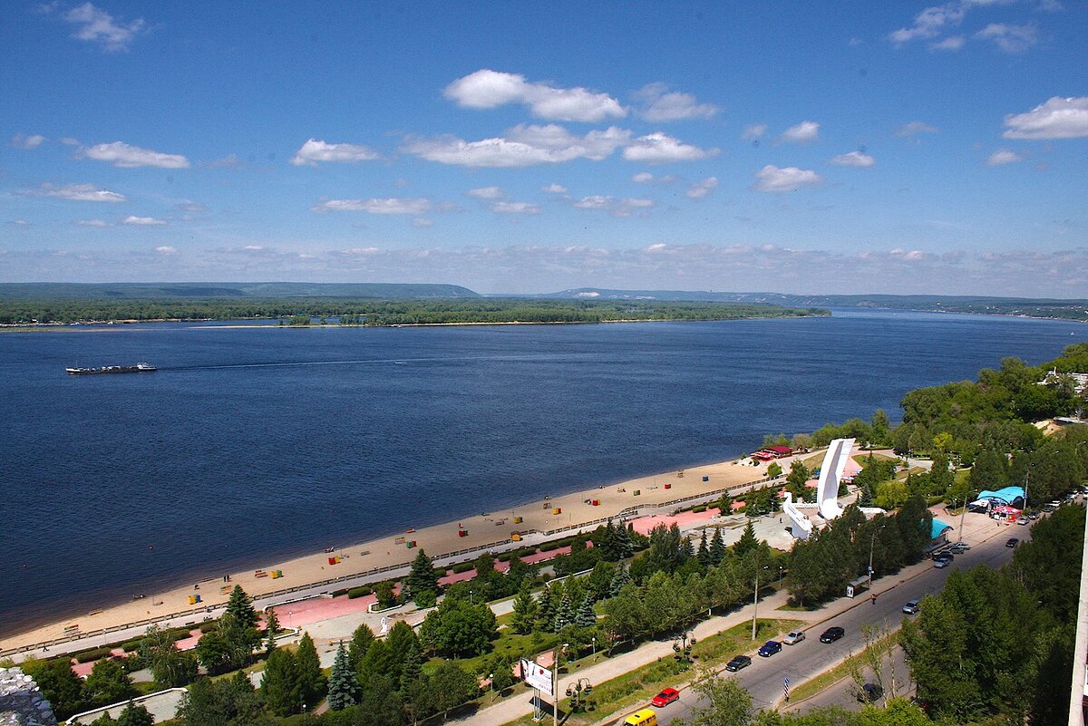 самара набережная волги сегодня