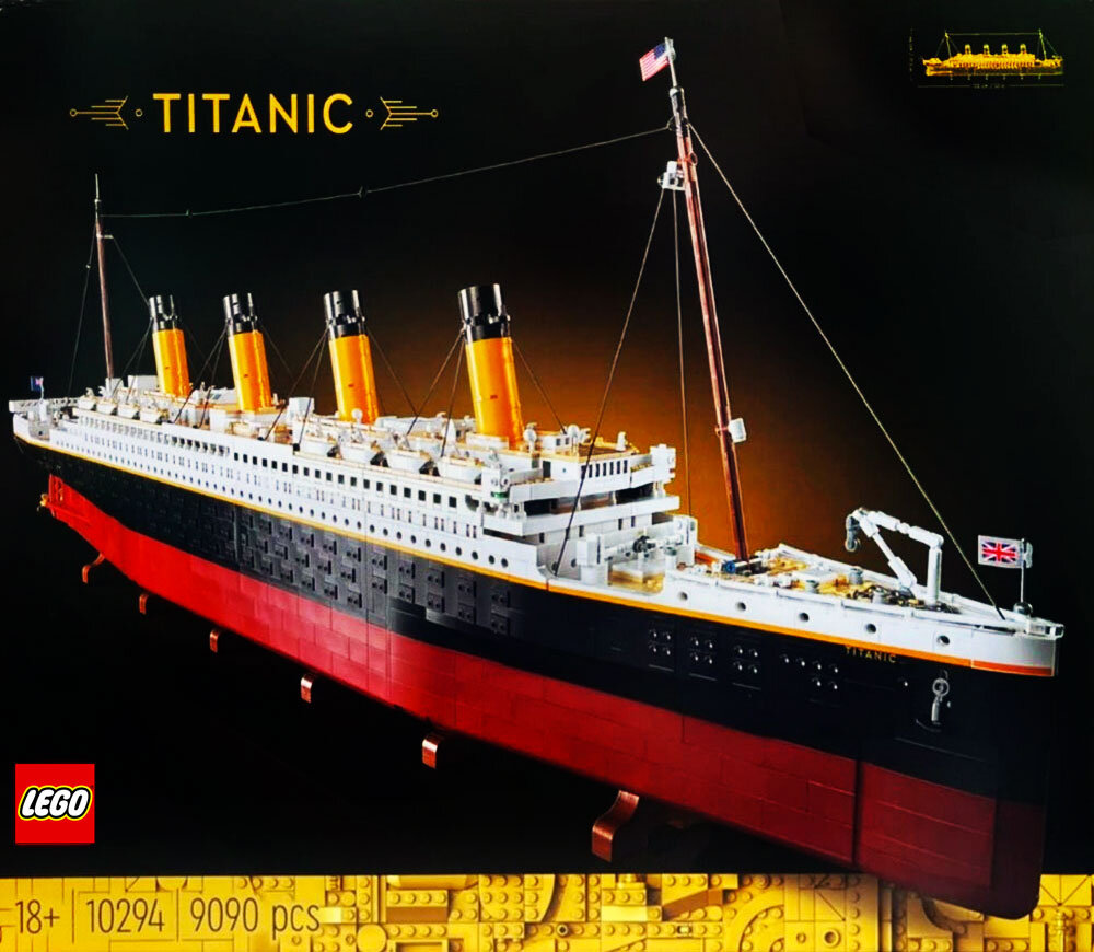 LEGO Titanic: Грандиозная утечка конструктора из 9090 деталей | Droider |  Дзен