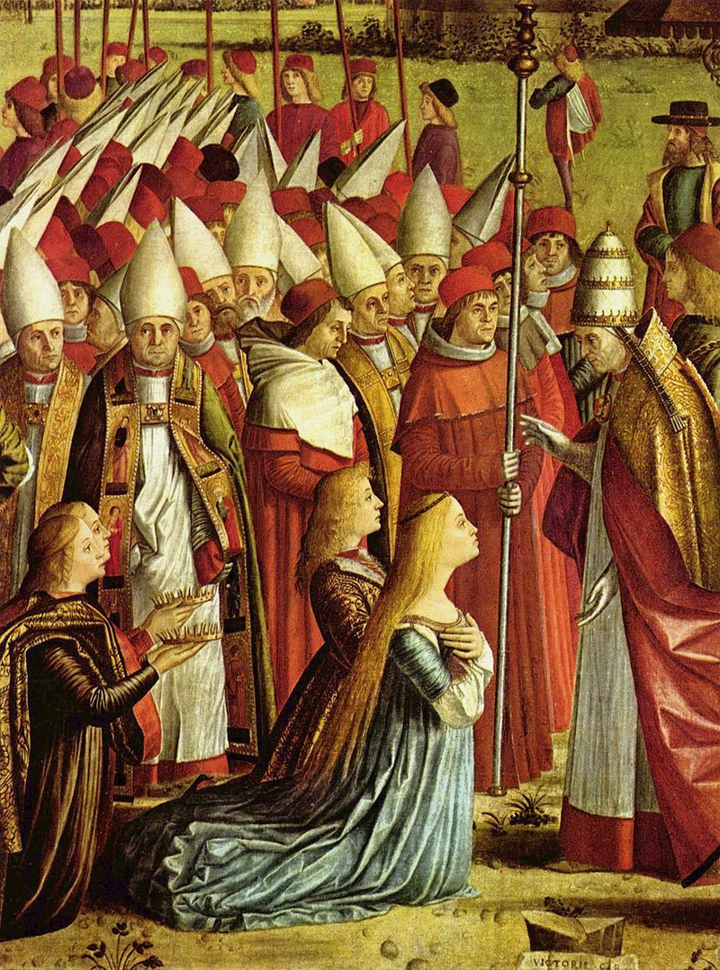  «Встреча святой Урсулы с папой Кириаком», Витторе Карпаччо