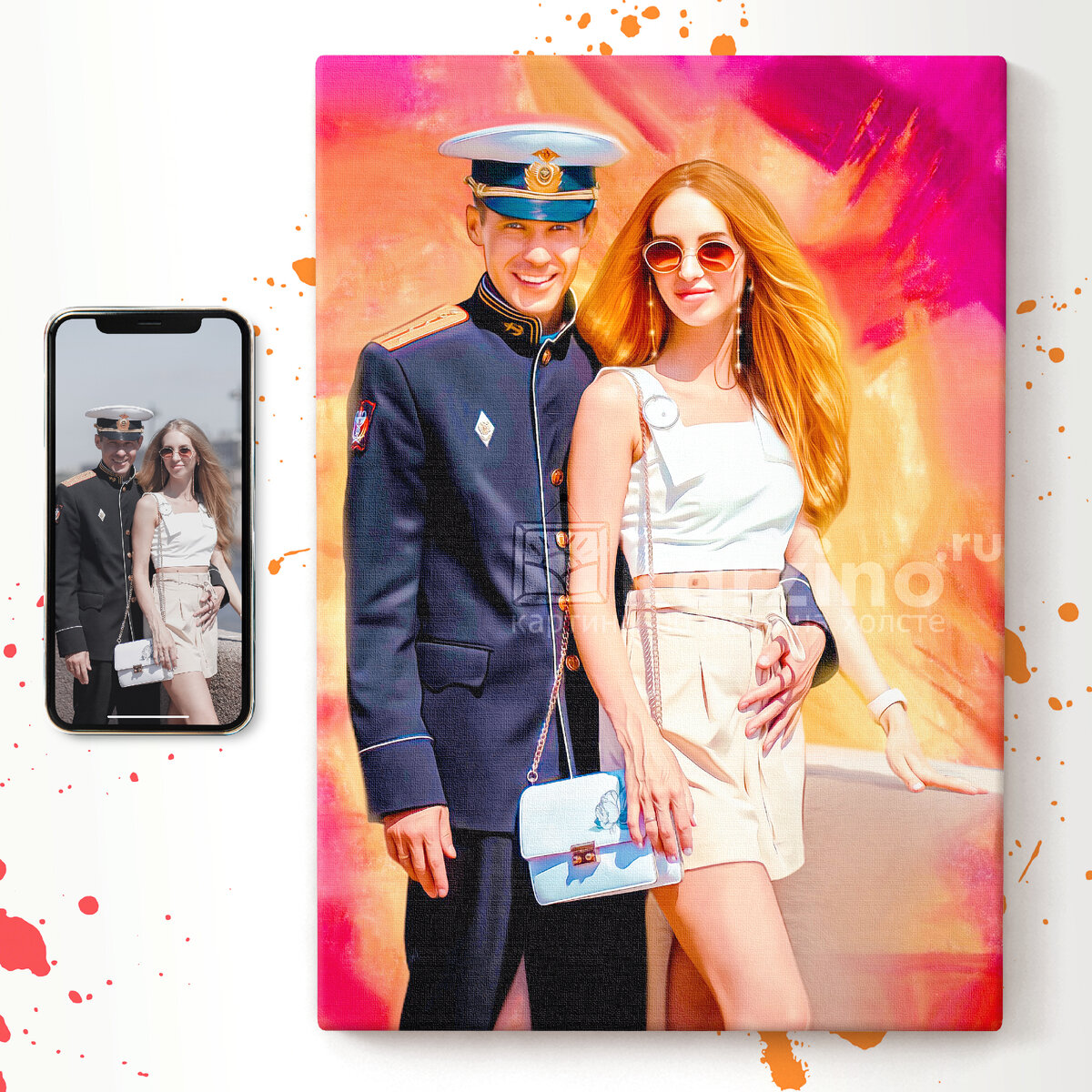 Подарок из фото на день рождения - фото karzino.ru