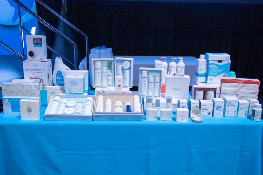 Ассортимент товаров компании Атоми.