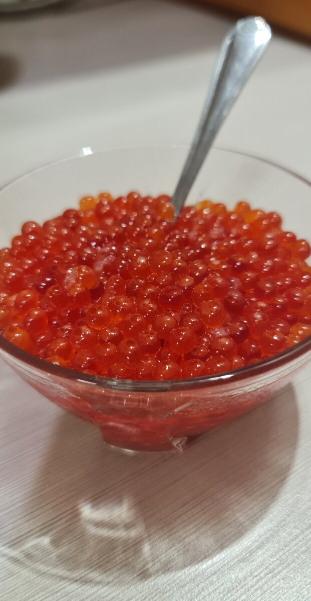 Икра собственного посола нереально вкусная