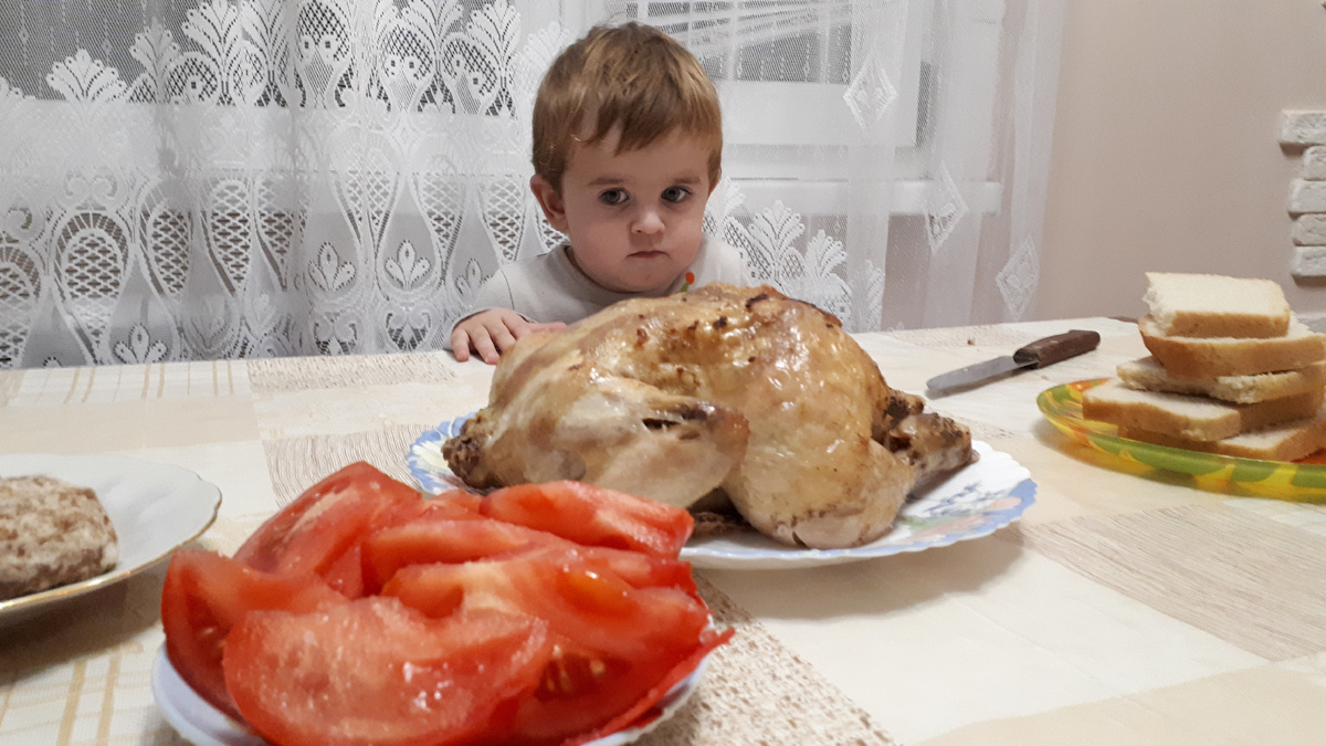 В детском саду такого меню не будет