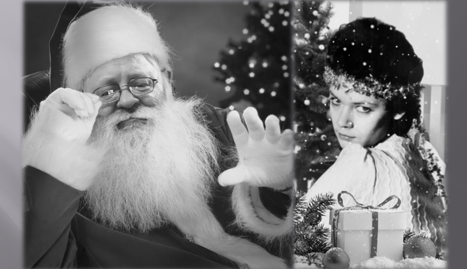 Наши Дед Мороз и Снегурочка. 