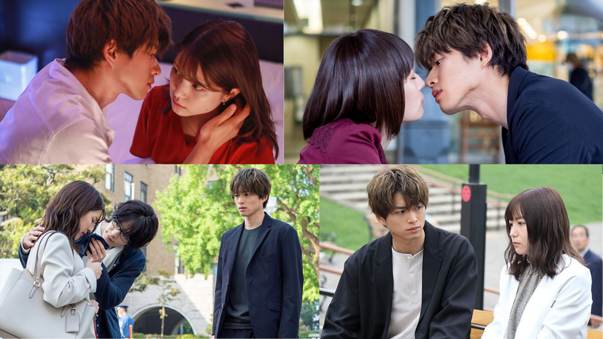 Коллаж кадров из дорамы «Мы все плохо умеем любить», практически все не то чем кажется)))