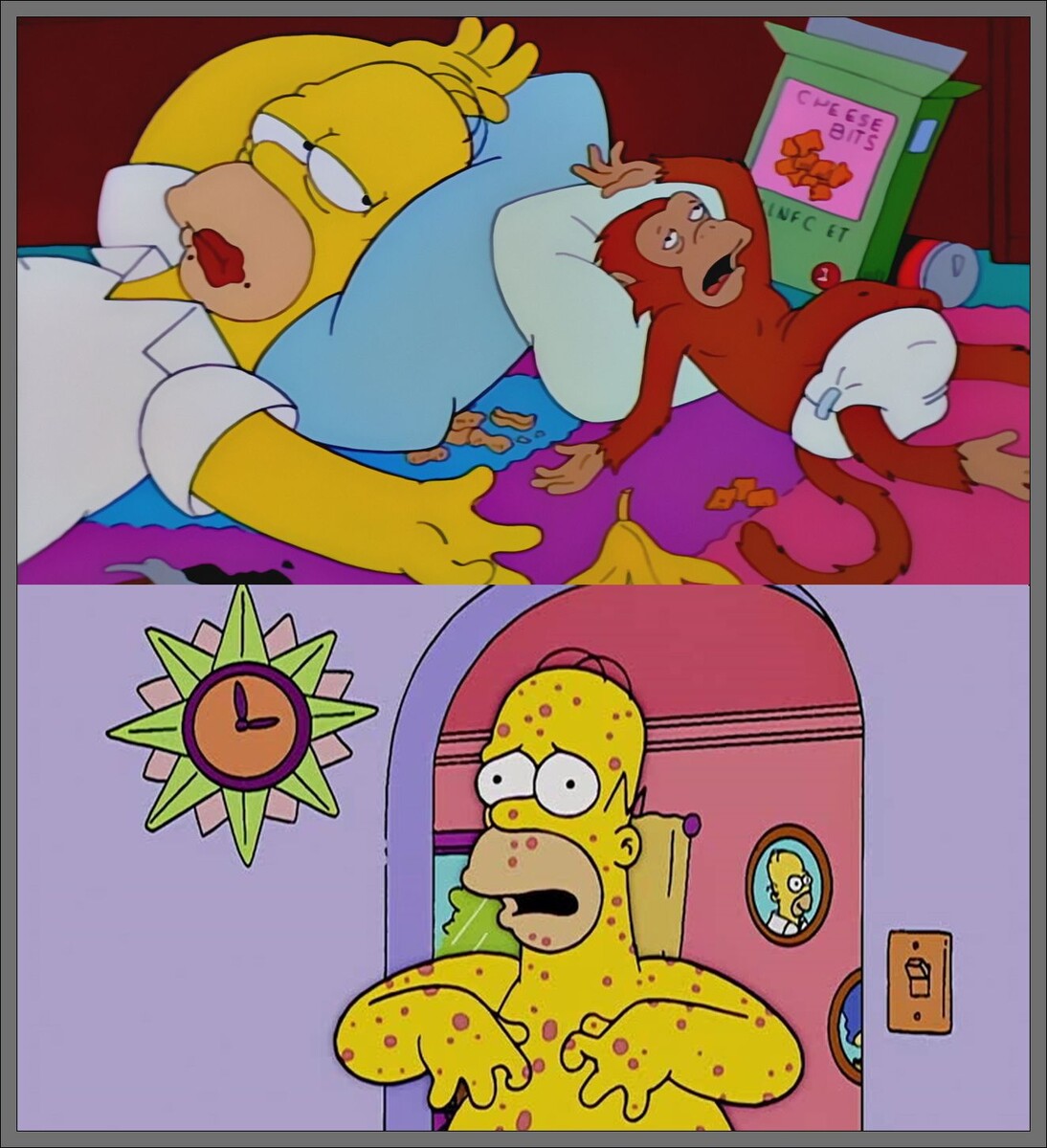 Тут ничего не предсказано, склейка из разных серий :)