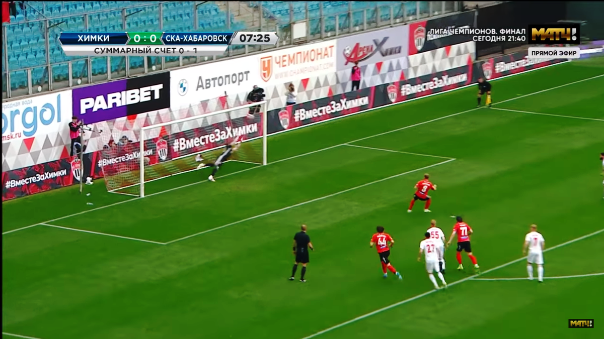 Глушаков реализовал пенальти