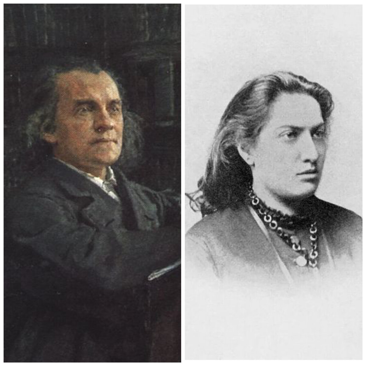 Александр Николаевич Серов. худ. В. Серов. 1889 г. / Валентина Семеновна Серова. 19 в.