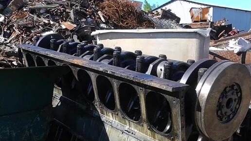 МЕХВОД | Двигатель размером с кузов самосвала ЗИЛ-130 | Дзен