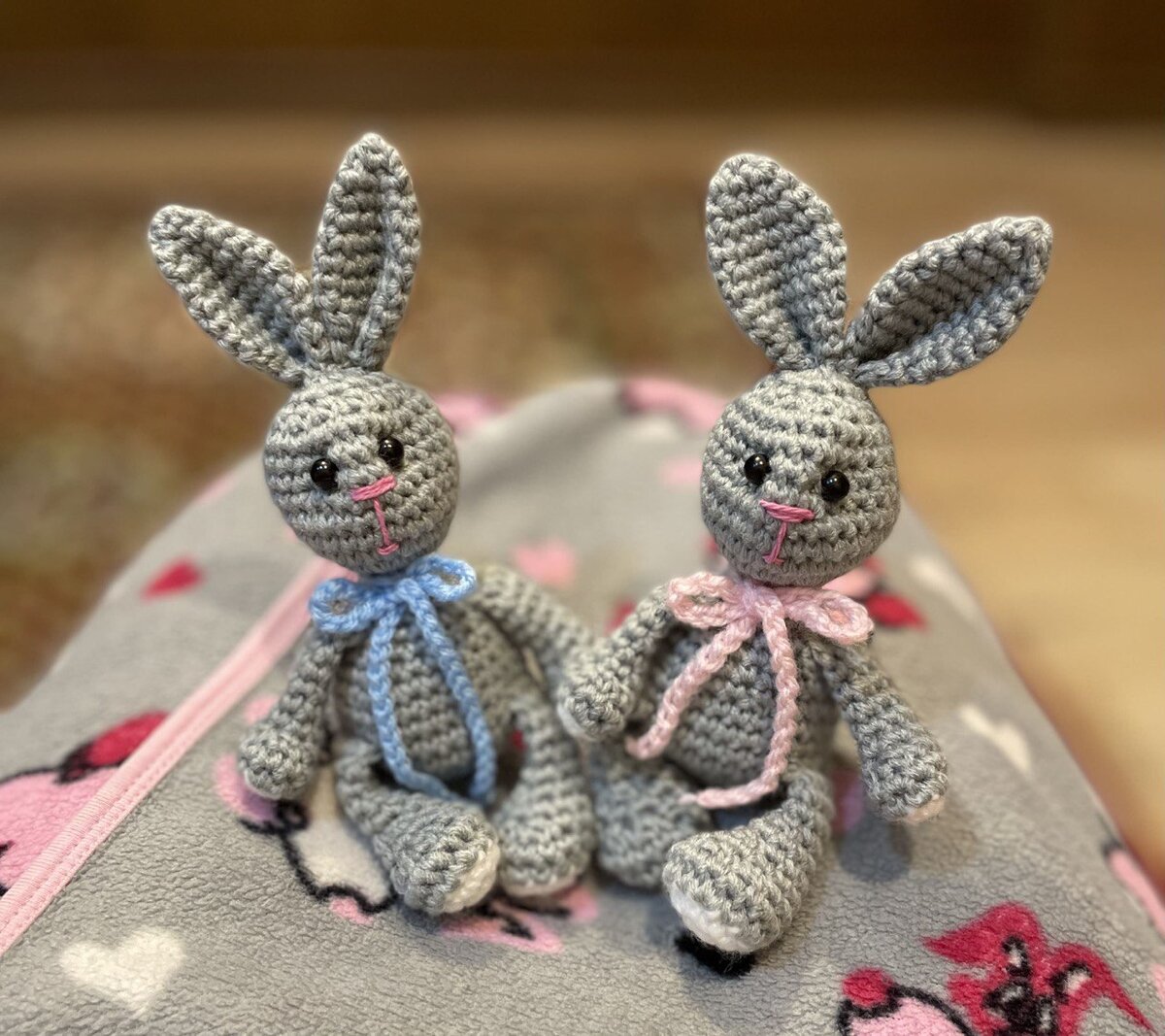 Вязаный кролик