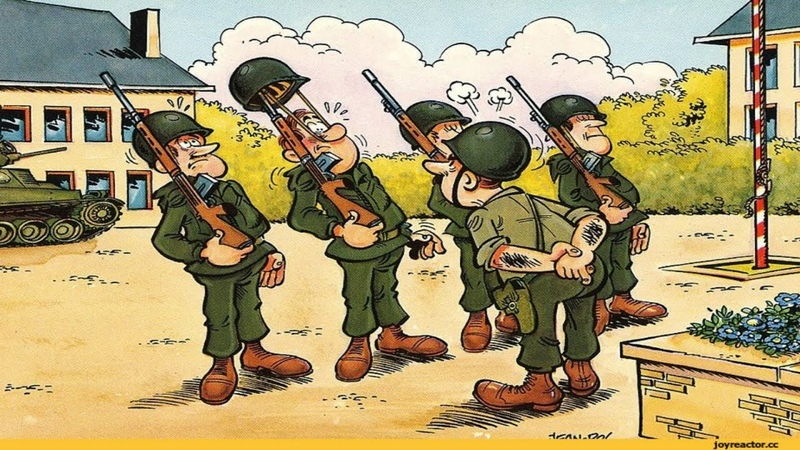 Военные карикатуры. Армейские карикатуры. Мультяшные военные. Прикольные рисунки про армию.