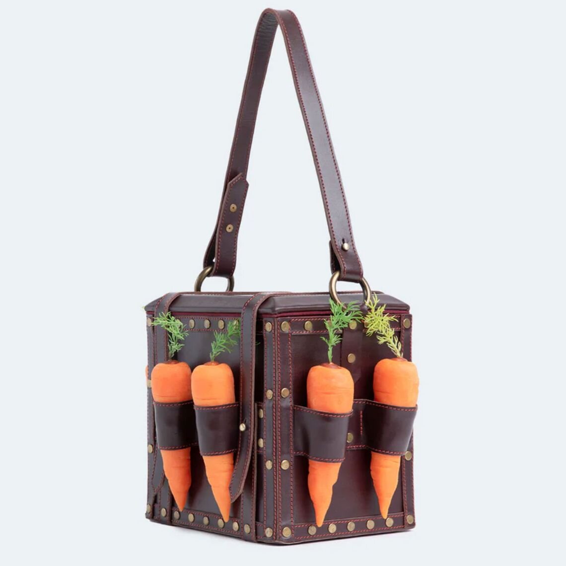 Puppets and Puppets carrot apothecary bag