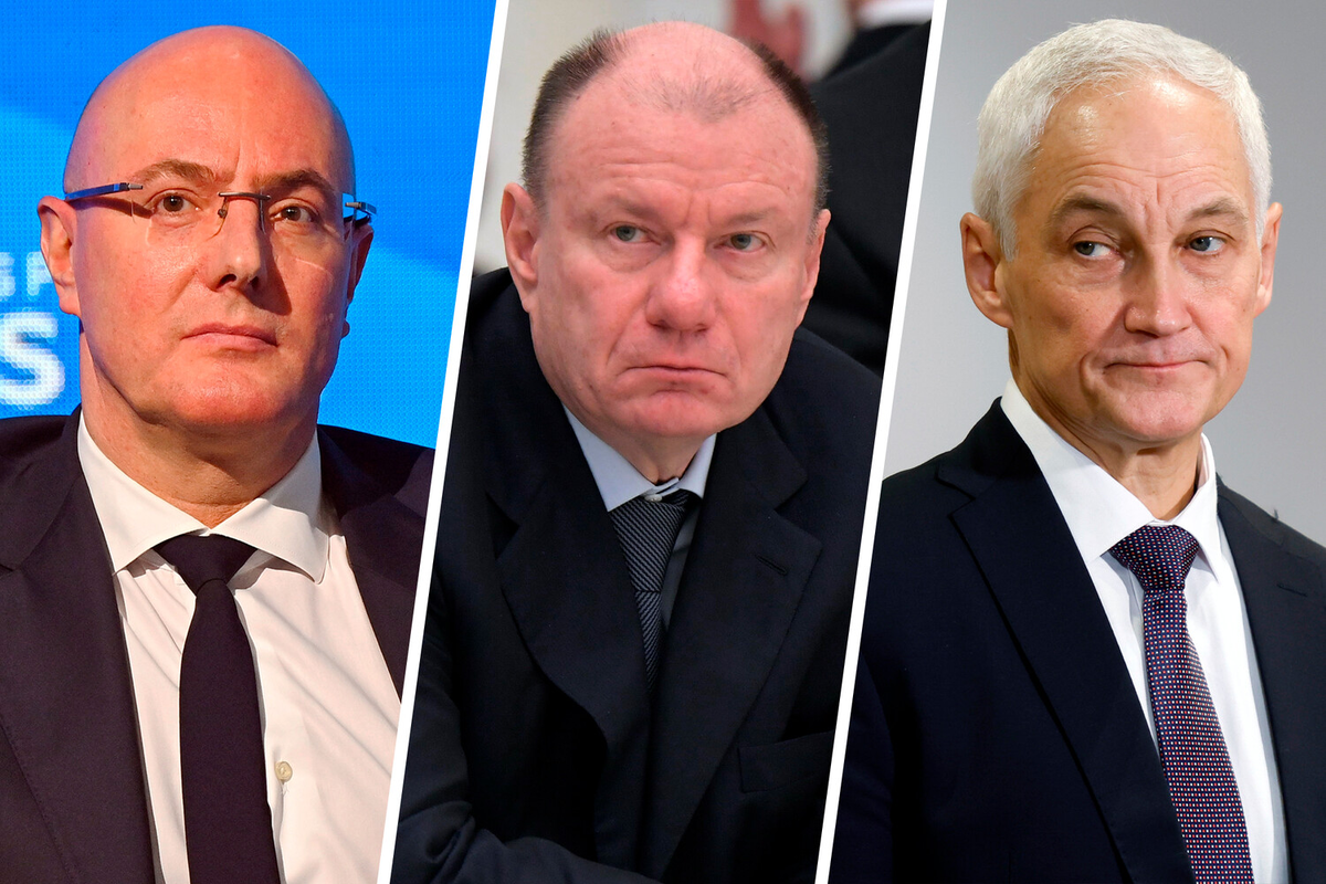 Дмитрий Чернышенко, Владимир Потанин и Андрей Белоусов / Фото: РИА Новости