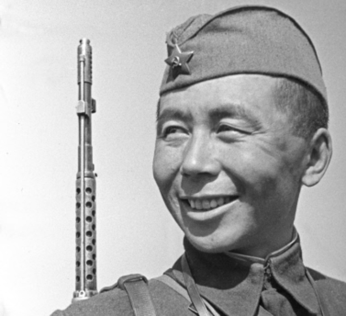 Красноармеец Цырендажи Доржиев