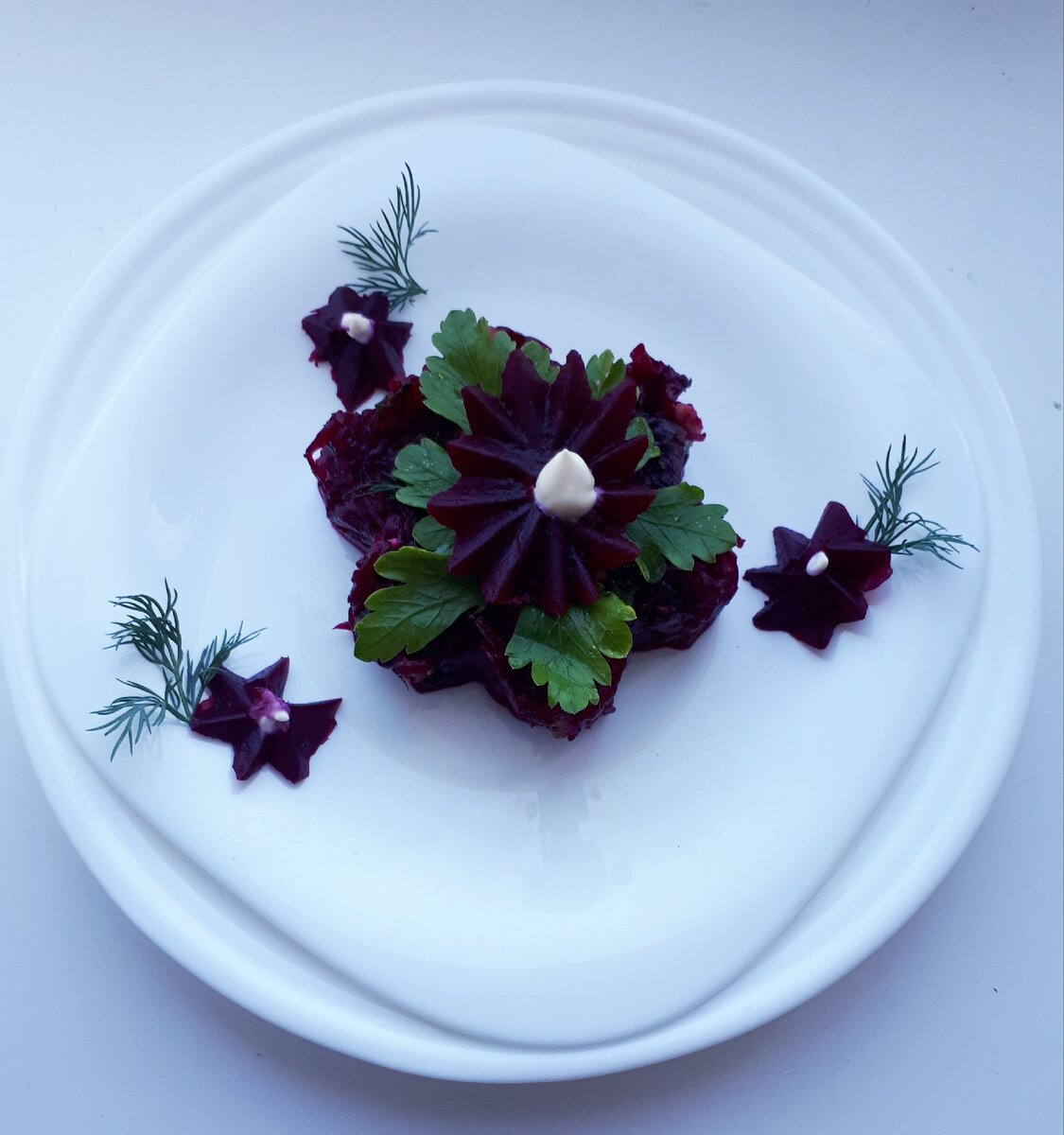 Салат с черносливом