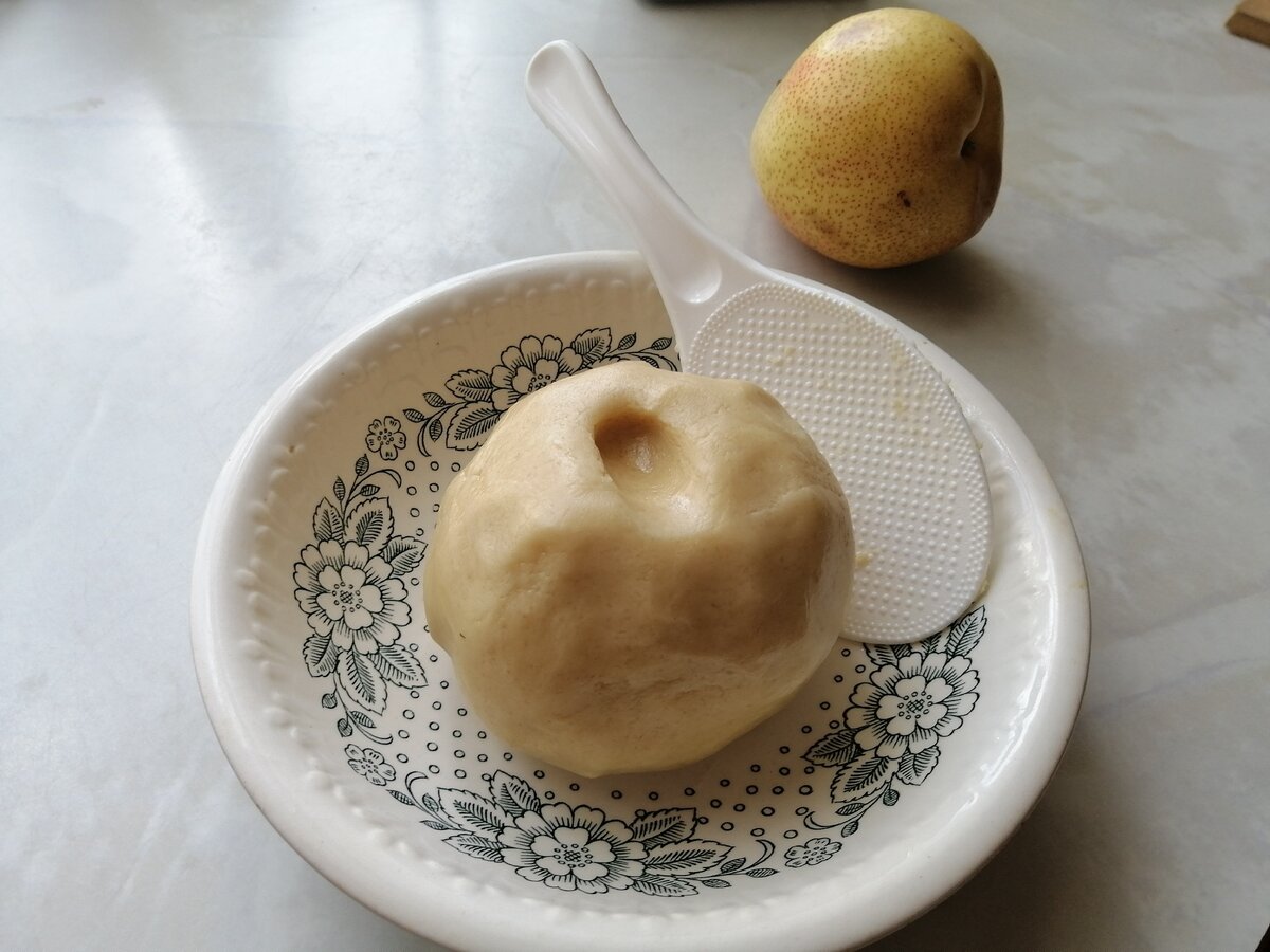 Тесто масляное и мягкое. Даже после холодильника.