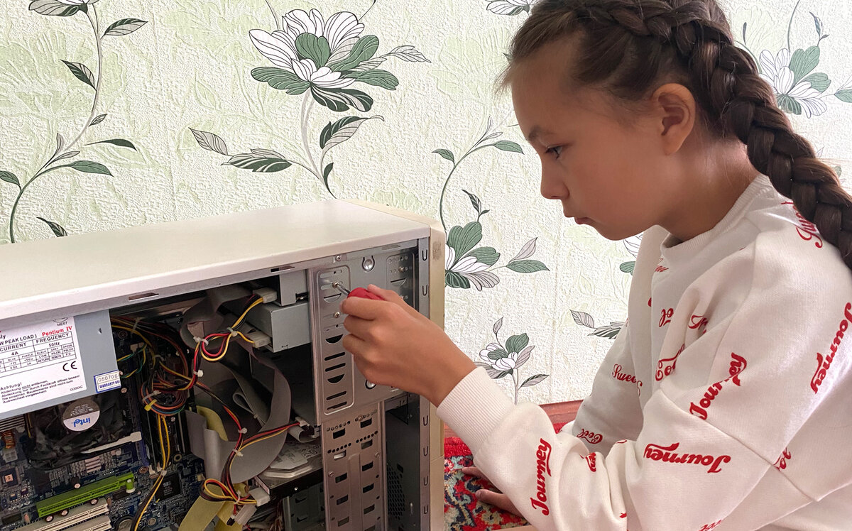 Разборка старого компьютера