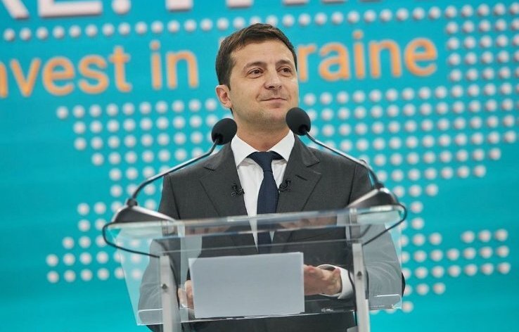 президент Украины Зеленский В.А