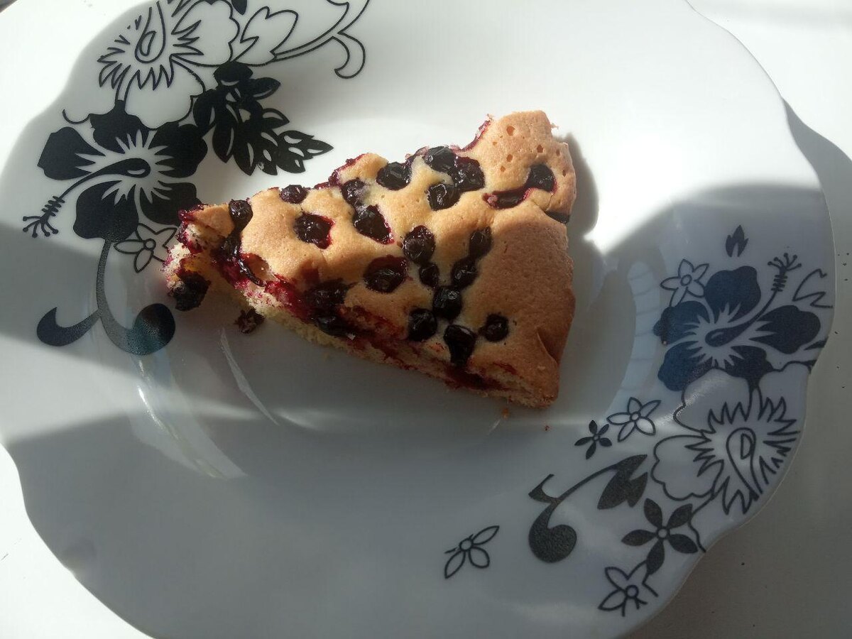 Получившийся пирог