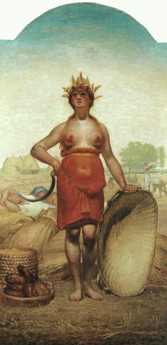 «Церера», Жан-Франсуа Милле, 1864-1865 гг.
