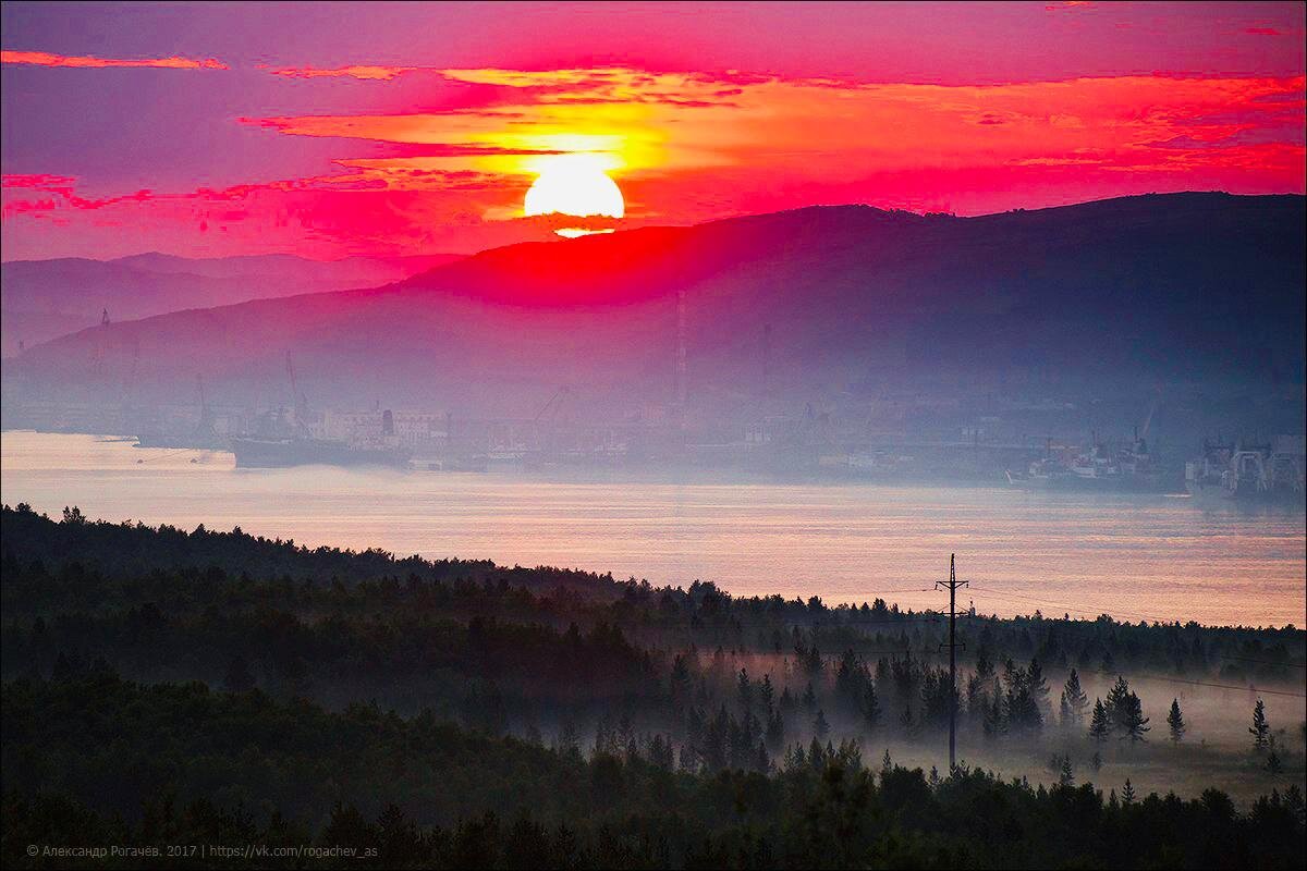 Мурманск красоты Заполярья